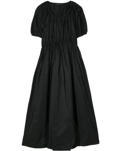Sofie D'Hoore A-line pleated dress - Negro