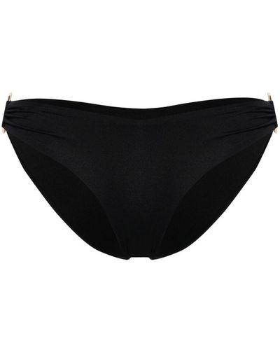 Melissa Odabash Bikinislip Met Ringdetail - Zwart