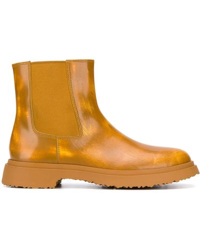 Camper Walden Ankle Boots - Yellow