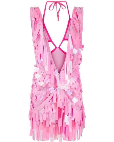 The Attico Jo Mini Dress - Pink