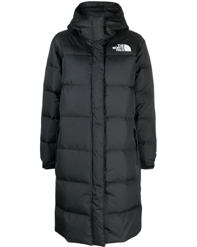 The North Face Nuptse Hooded Puffer Coat - Black