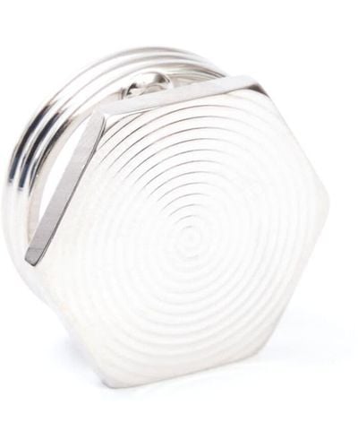 Maison Margiela Ohrring mit Schrauben-Motiv - Weiß