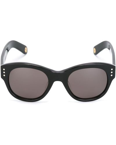 KENZO Oval Frame Sunglasses - Brown