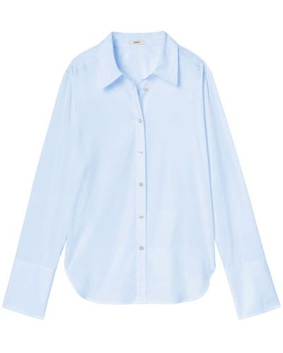 A.L.C. Aiden Cotton Shirt - Blue