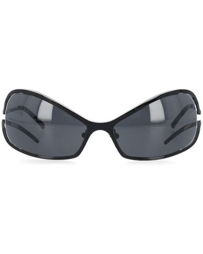 A Better Feeling Numa Oversize-frame Sunglasses - Blue