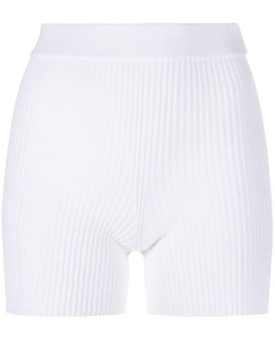 Cecilie Bahnsen Imona Cotton-blend Shorts - White