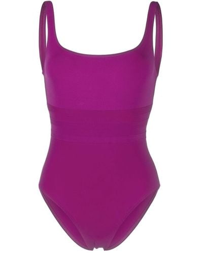 Eres Asia Scoop-back Swimsuit - Purple