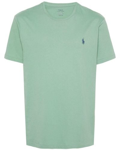Polo Ralph Lauren T-Shirt mit Polo Pony-Stickerei - Grün