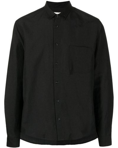YMC Button-down Overhemd - Zwart