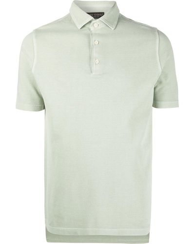 Dell'Oglio Short-sleeved Polo Shirt - Green