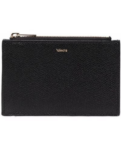 Valextra ファスナー財布 - ブラック
