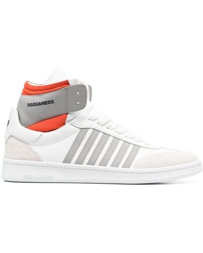 DSquared² Canadian High-top Sneakers - Wit