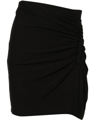IRO Alboni Braid-detailing Jersey Skirt - Black
