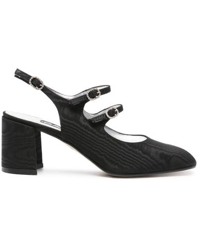 CAREL PARIS Zapatos Banana con tacón de 70mm - Negro