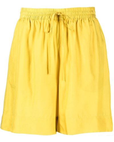 P.A.R.O.S.H. Sunny Drawstring Shorts - Yellow