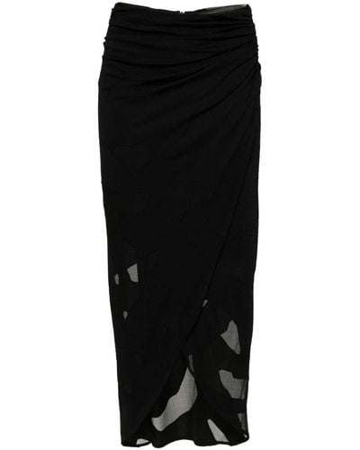 IRO Selima ラップスカート - ブラック