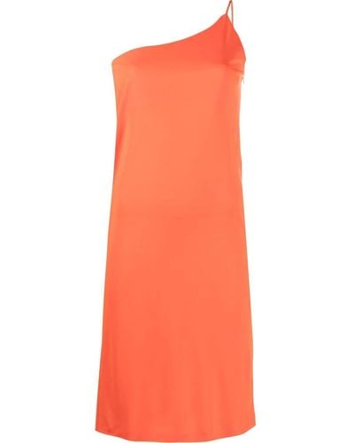 DSquared² Off-shoulder Knee-length Dress - Orange