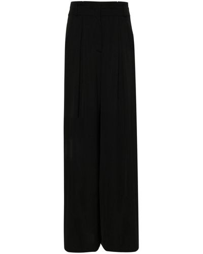 Diane von Furstenberg Bellini Wide-leg Trousers - Black