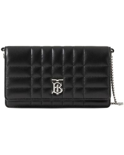 Burberry Lola Quilted Mini Bag - Black