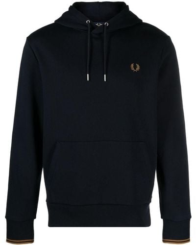 Fred Perry ドローストリング パーカー - ブルー