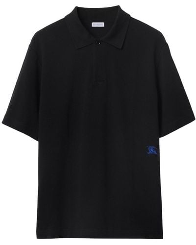 Burberry Katoenen Overhemd - Zwart