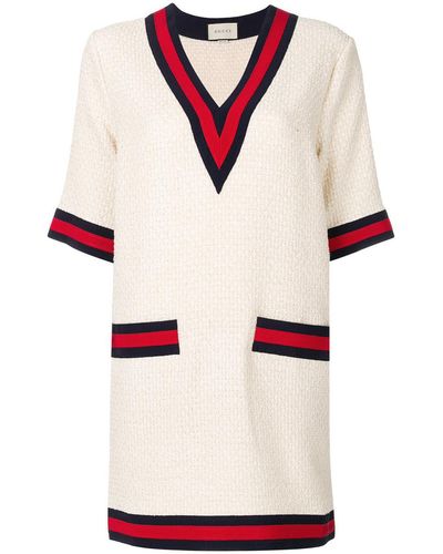 Gucci Cotton-blend Sweater Dress - Multicolour