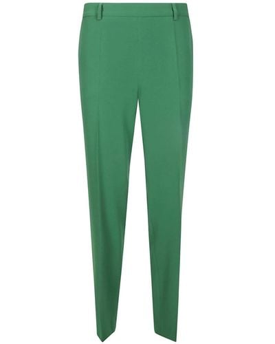 Alberto Biani Mid-rise Tailored Trousers - Green