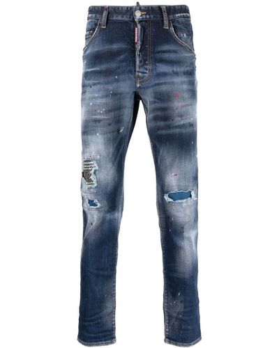 DSquared² Skater Fit Jeans - Blue
