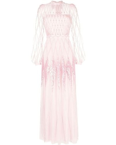 Temperley London Gene Sequin-embellished Dress - Pink