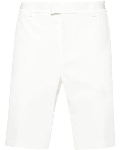 BOGGI Twill Bermuda Shorts - White