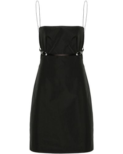 Givenchy Vouyou Belted Minidress - Black