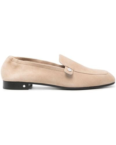 Laurence Dacade Angela Suede Loafers - Natural