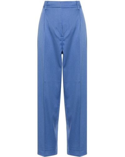 Munthe Lachlan Tapered-Hose - Blau