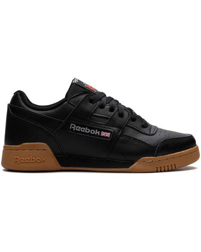 Reebok Workout Plus Black/Gum Sneakers - Schwarz