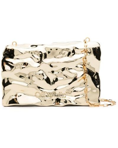 Off-White c/o Virgil Abloh Clutch Crushed - Metallizzato