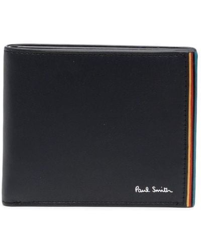Paul Smith Bi-fold Leather Wallet - Black