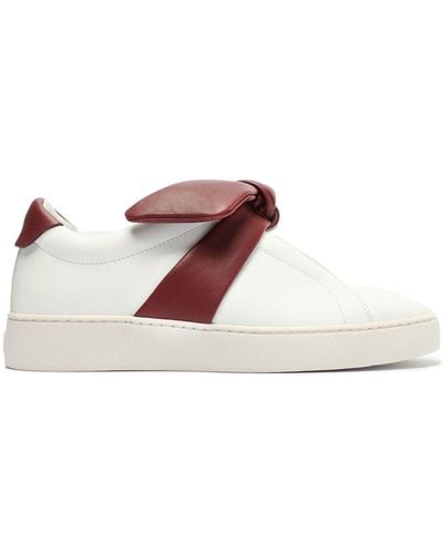 Alexandre Birman Sneakers con fiocco - Marrone