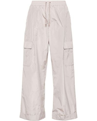 Herno Drawstring-fastening Pants - White