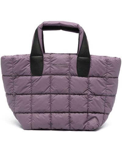 VEE COLLECTIVE Small Porter Tote Bag - Purple