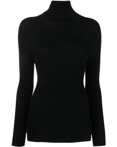 Fabiana Filippi Gerippter Pullover - Schwarz