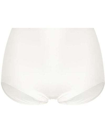 Spanx Mid-rise Shaping Briefs - White