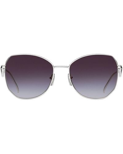 Prada Symbole Oversize-frame Sunglasses - Purple