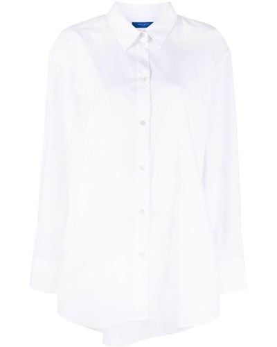Nina Ricci Poplin Crinkle Shirt - White