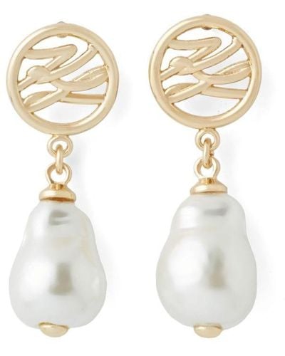 Karl Lagerfeld K/autograph Pearls ネックレス - ホワイト