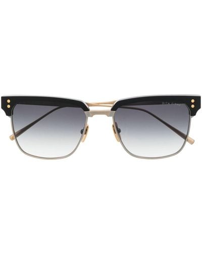 Dita Eyewear Sonnenbrille mit Kontraststeg - Mettallic