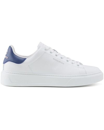 Woolrich Classic Court Sneakers - Wit