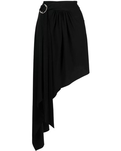 Alexandre Vauthier Asymmetrische Rok - Zwart