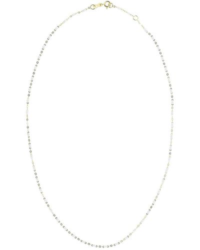 Gigi Clozeau 18kt Gold Classic Gigi Necklace - White