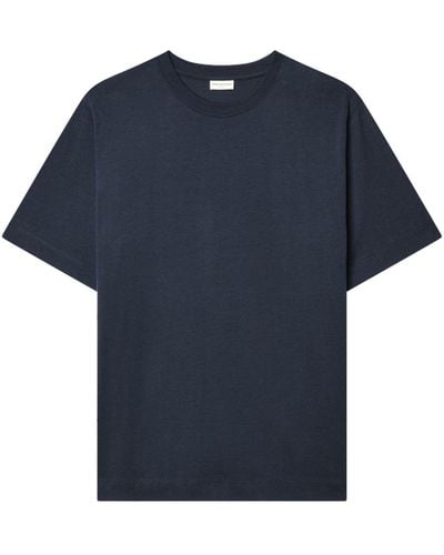 Dries Van Noten T-shirt Met Ronde Hals - Blauw
