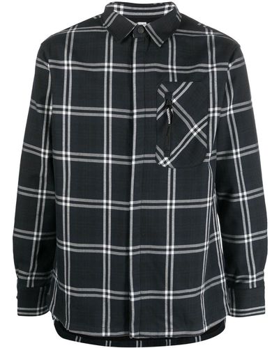 Rossignol Plaid Flannel Shirt - Black